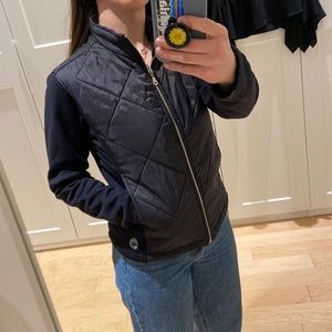 Equestrian quilted jacket